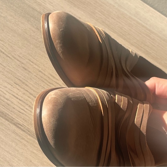 Garnet Hill | Leather Carey Cutwork Loafers - Picture 7 of 9